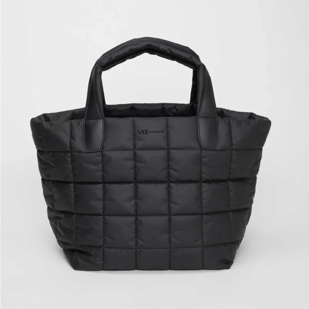 VEE Collective Black Medium Porter Tote Bag